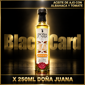 ACEITE DE AJO CON ALBAHACA Y TOMATE X 250 CC DOÑA JUANA