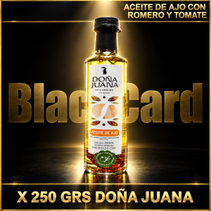 ACEITE DE AJO CON ROMERO Y TOMATE X 250 CC DOÑA JUANA