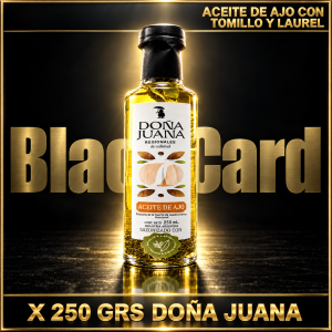 ACEITE DE AJO CON TOMILLO Y LAUREL X 250 CC DOÑA JUANA