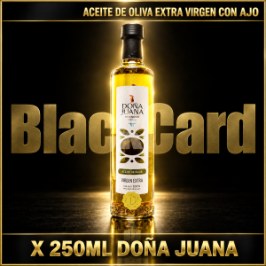 ACEITE DE OLIVA EXTRA VIRGEN CON AJO X 250 CC DOÑA JUANA