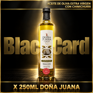 ACEITE DE OLIVA EXTRA VIRGEN CON CHIMICHURRI X 250 CC DOÑA JUANA