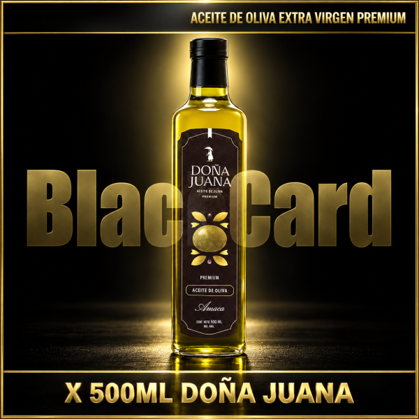 ACEITE DE OLIVA EXTRA VIRGEN PREMIUM X 500 CC DOÑA JUANA