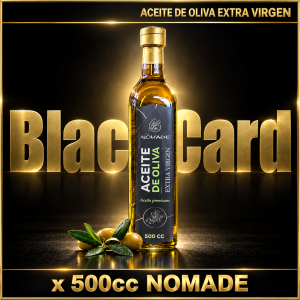 ACEITE DE OLIVA EXTRA VIRGEN x 500cc NOMADE (VIDRIO)