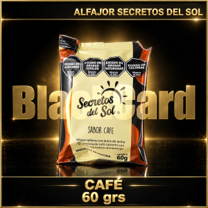 ALFAJOR SABOR CAFE x 60 GRS SECRETOS DEL SOL