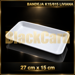 BANDEJA EXPANDIDO K15/615 (27 x 15 cm) LIVIANA