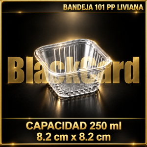 BANDEJA PLASTICO 101 PP LIVIANA