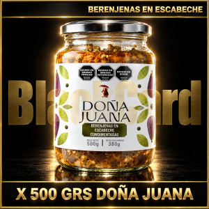 BERENJENAS EN ESCABECHE X 500 GRS DOÑA JUANA