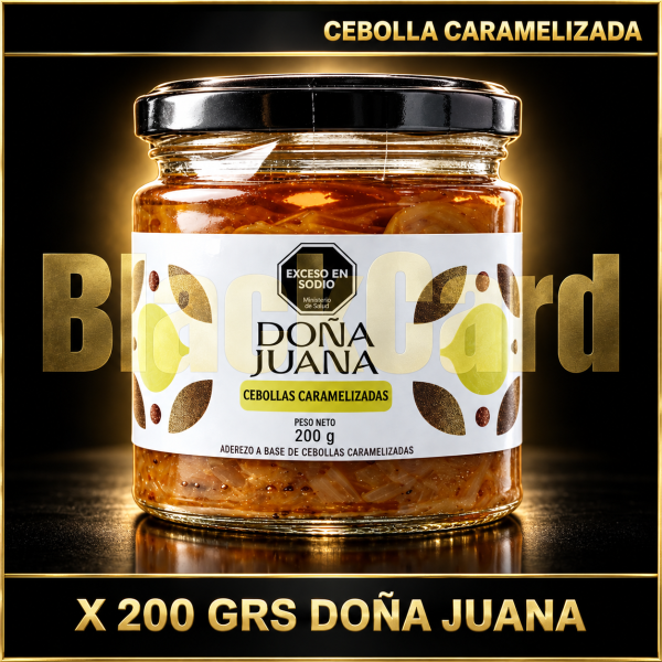 CEBOLLA CARAMELIZADA X 200 GRS DOÑA JUANA