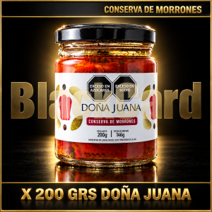 CONSERVA DE MORRONES X 200 GRS DOÑA JUANA