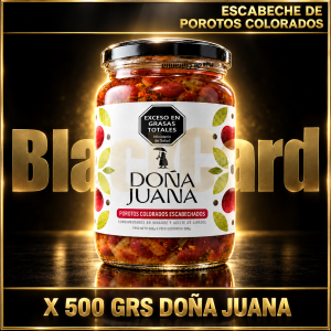 ESCABECHE DE POROTOS COLORADOS X 500G DOÑA JUANA