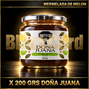 MERMELADA DE MELON X 200 GRS DOÑA JUANA