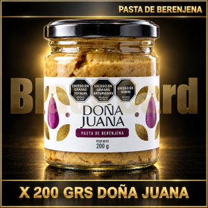 PASTA DE BERENJENA X 200 GRS DOÑA JUANA
