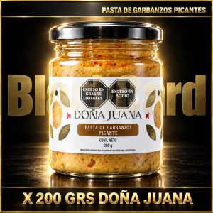 PASTA DE GARBANZOS PICANTES X 200G DOÑA JUANA