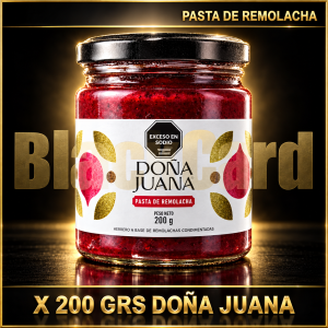 PASTA DE REMOLACHA X 200 GRS DOÑA JUANA