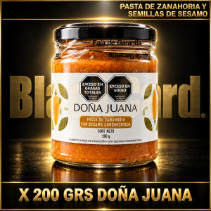 PASTA DE ZANAHORIA Y SEMILLAS DE SESAMO X 200G DOÑA JUANA