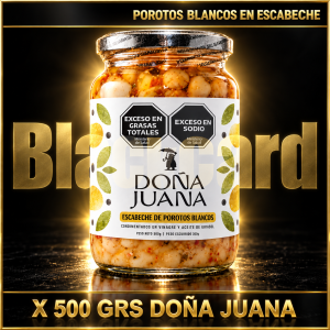 POROTOS BLANCOS EN ESCABECHE X 500 GRS DOÑA JUANA
