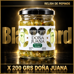RELISH DE PEPINOS X 200 GRS DOÑA JUANA