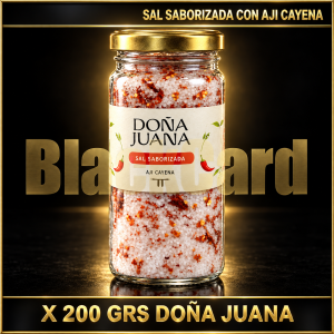 SAL SABORIZADA CON AJI CAYENA X 200 GRS DOÑA JUANA