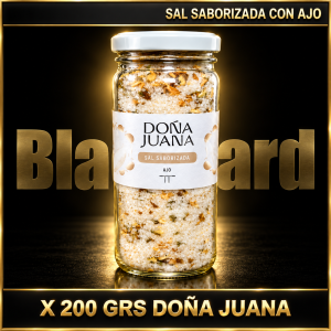 SAL SABORIZADA CON AJO X 200 GRS DOÑA JUANA