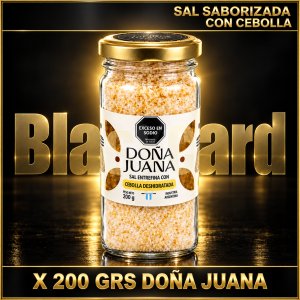 SAL SABORIZADA CON CEBOLLA X 200 GRS DOÑA JUANA
