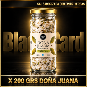 SAL SABORIZADA CON FINAS HIERBAS X 200 GRS DOÑA JUANA