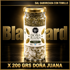 SAL SABORIZADA CON TOMILLO X 200 GRS DOÑA JUANA
