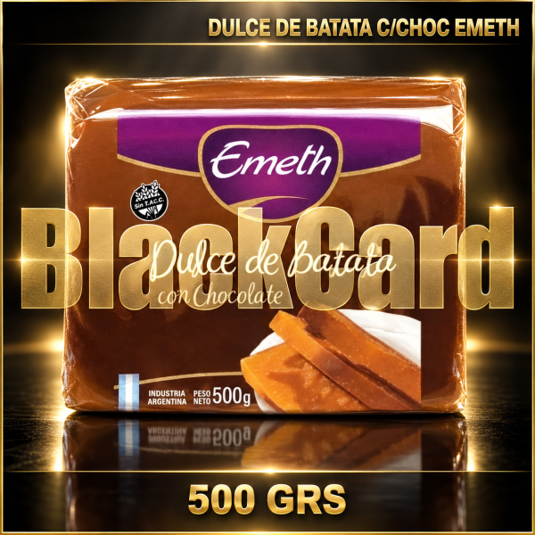 DULCE DE BATATA C/CHOC EMETH x 500 Grs