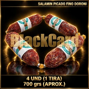 SALAMIN PICADO FINO "DORONI" x Kg (700 Grs)
