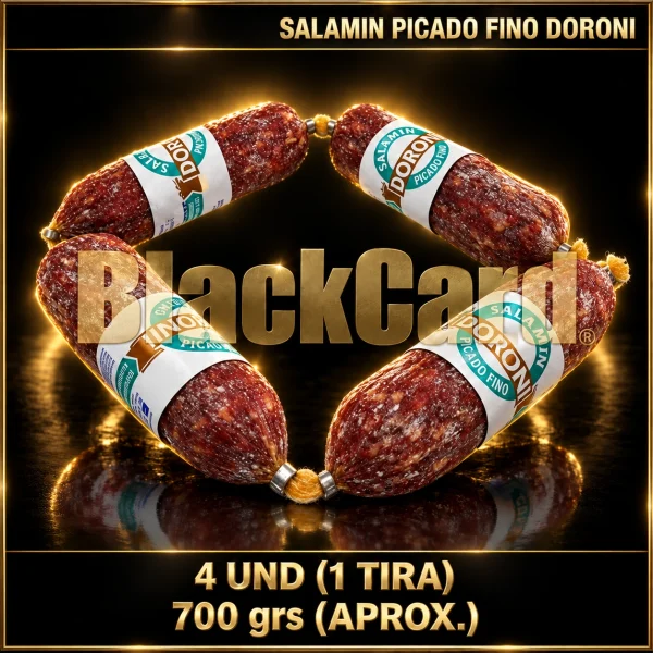 SALAMIN PICADO FINO "DORONI" x Kg (700 Grs)