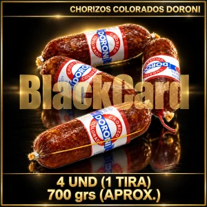CHORIZOS COLORADOS "DORONI" x Kg (700 Grs)