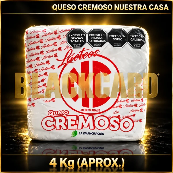 QUESO CREMOSO "NUESTRA CASA" x Kg (4 Kg)