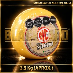 QUESO SARDO "NUESTRA CASA" x Kg (3,5 Kg)