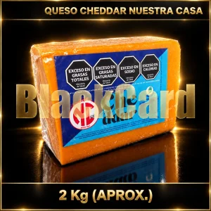 QUESO CHEDDAR "NUESTRA CASA" x Kg (2 Kg)