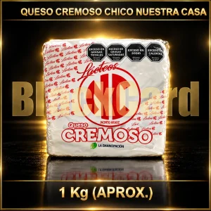 QUESO CREMOSO CHICO "NUESTRA CASA" x Kg (1 Kg)