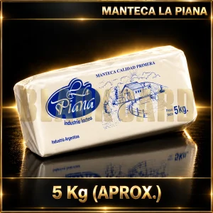 MANTECA "LA PIANA" x Kg (5 Kg)
