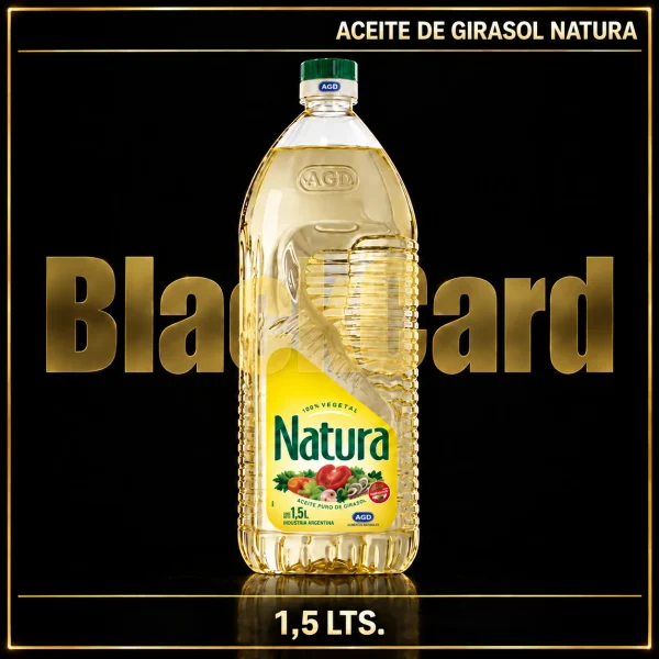 ACEITE GIRASOL x 1.5 LTS NATURA