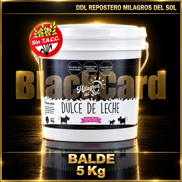 DDL REPOSTERO x5kg BALDE MILAGROS DEL SOL