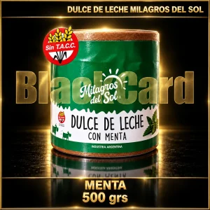 DDL CON MENTA 500grs MILAGROS DEL SOL