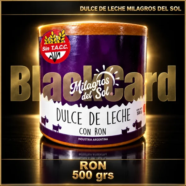 DDL CON RON 500grs MILAGROS DEL SOL