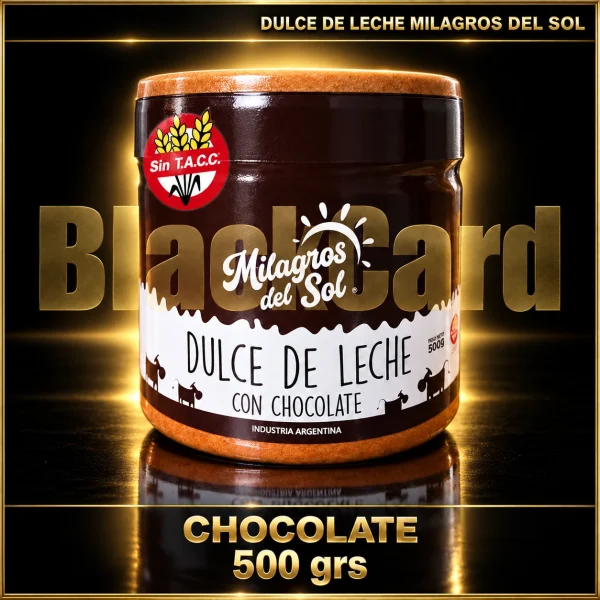 DDL CON CHOCOLATE 500grs MILAGROS DEL SOL