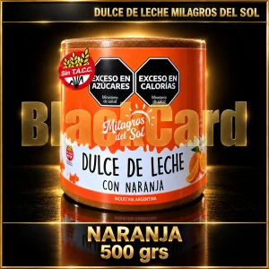 DDL CON NARANJA 500grs MILAGROS DEL SOL
