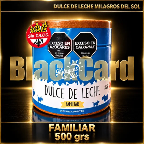 DDL TRADICIONAL FAMILIAR 500grs MILAGROS DEL SOL
