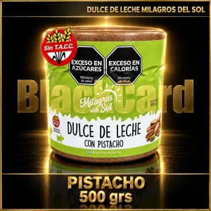DDL CON PISTACHO 500grs MILAGROS DEL SOL