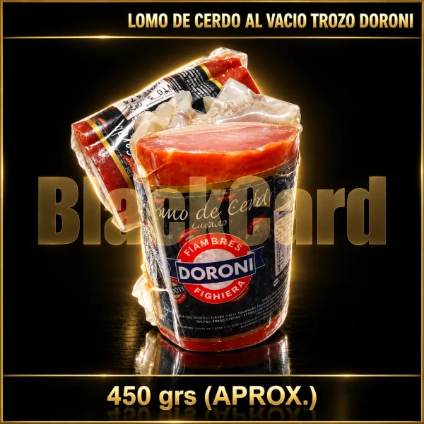 LOMO DE CERDO AL VACIO TROZO "DORONI" (450 Grs)