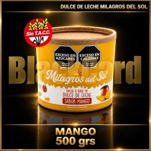 DDL CON MANGO 500grs MILAGROS DEL SOL