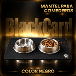 ALFOMBRA PETS RECTANGULAR NEGRA POLYESTER30 X 40 APROX