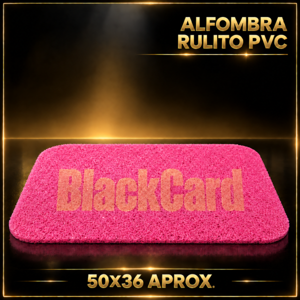 ALFOMBRA RULITO PVC 50X36 APROX
