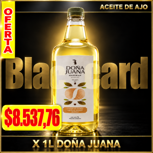 OFERTA ACEITE DE AJO X 1L DOÑA JUANA