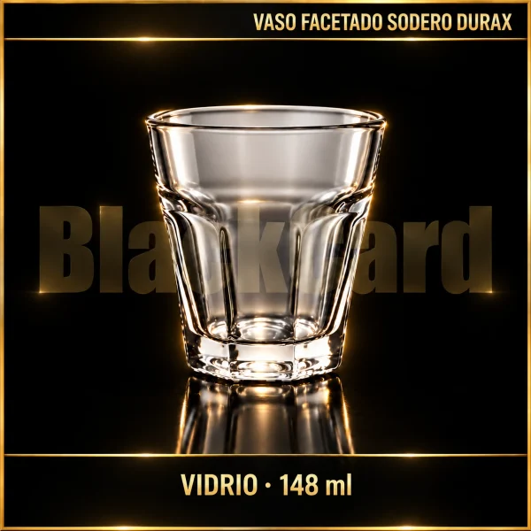 VASO FACETADO SODERO 148ML DURAX