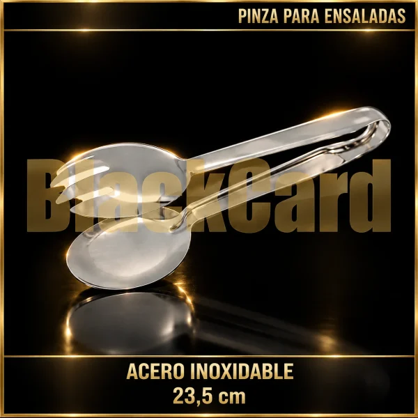 PINZA PARA ENSALADAS ACERO INOXIDABLE 23.5CM